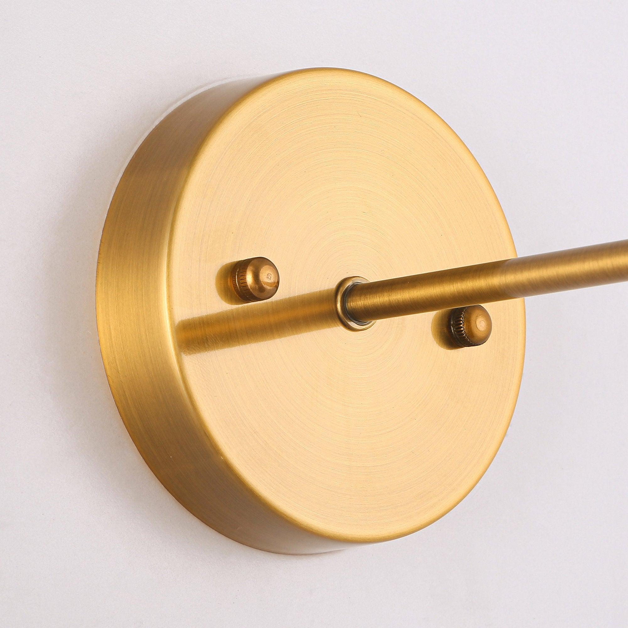 Traditional 1-Light Golden Wall Light - ParrotUncle