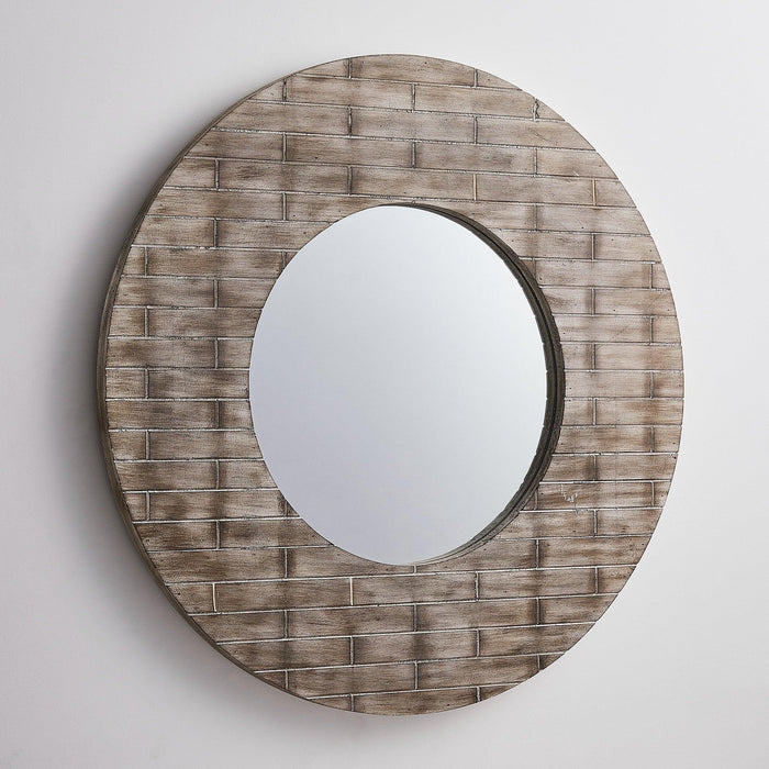 Traditional Round Mirror Vintage Wall Decoration - ParrotUncle