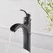 Waterfall Single Hole Single-Handle Vessel Bathroom Faucet With Pop-up Drain Assembly - ParrotUncle