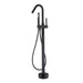 1-handle Commercial/Residential Freestanding Swivel Bathtub Faucet with Hand Shower (Valve Included) - ParrotUncle