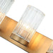 3-Light Golden Vanity Wall Lighting - ParrotUncle