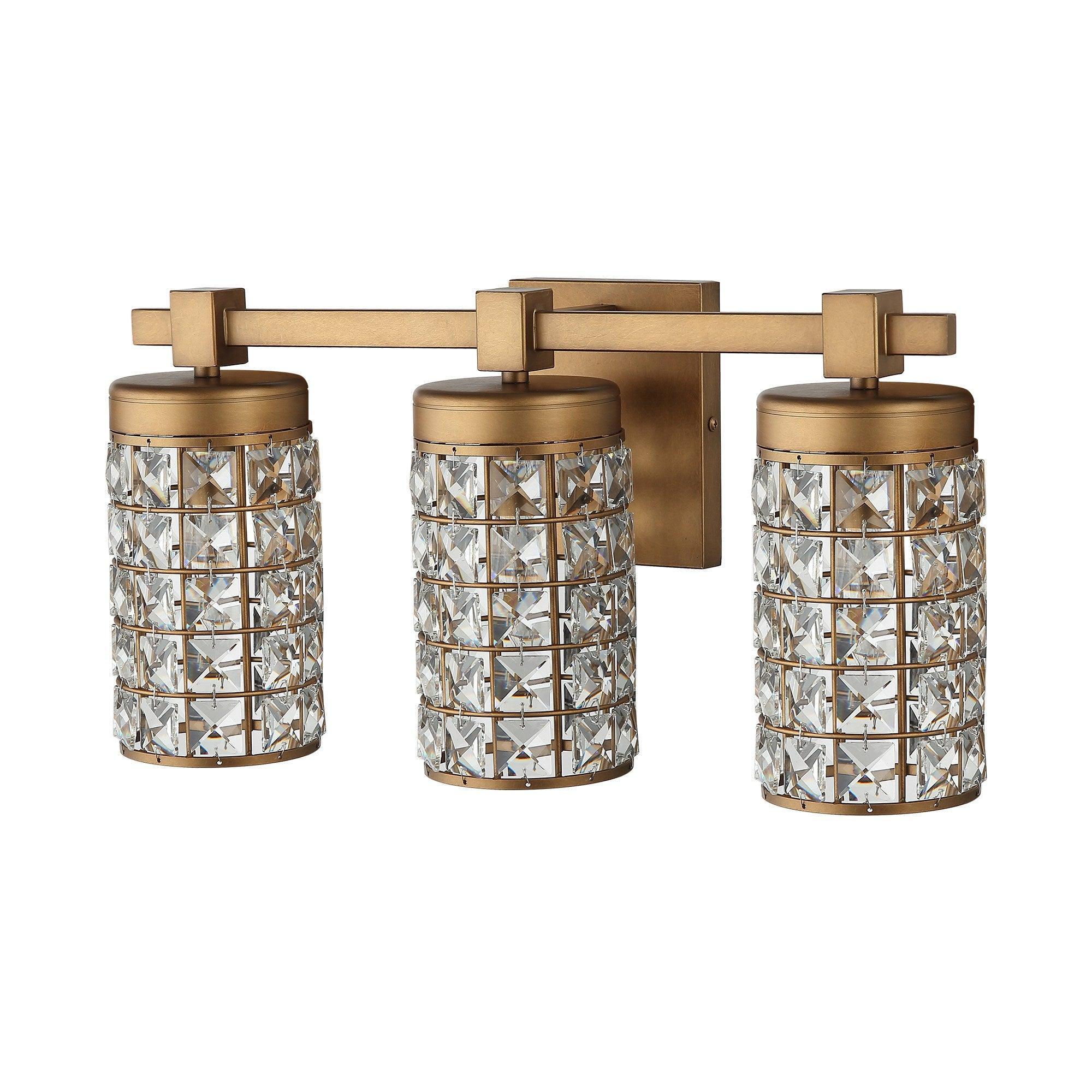 3-Light Modern Golden Wall Light - ParrotUncle