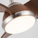 30" Rustic Downrod Mount Reversible Ceiling Fan with LED Lighting and Remote Control - ParrotUncle