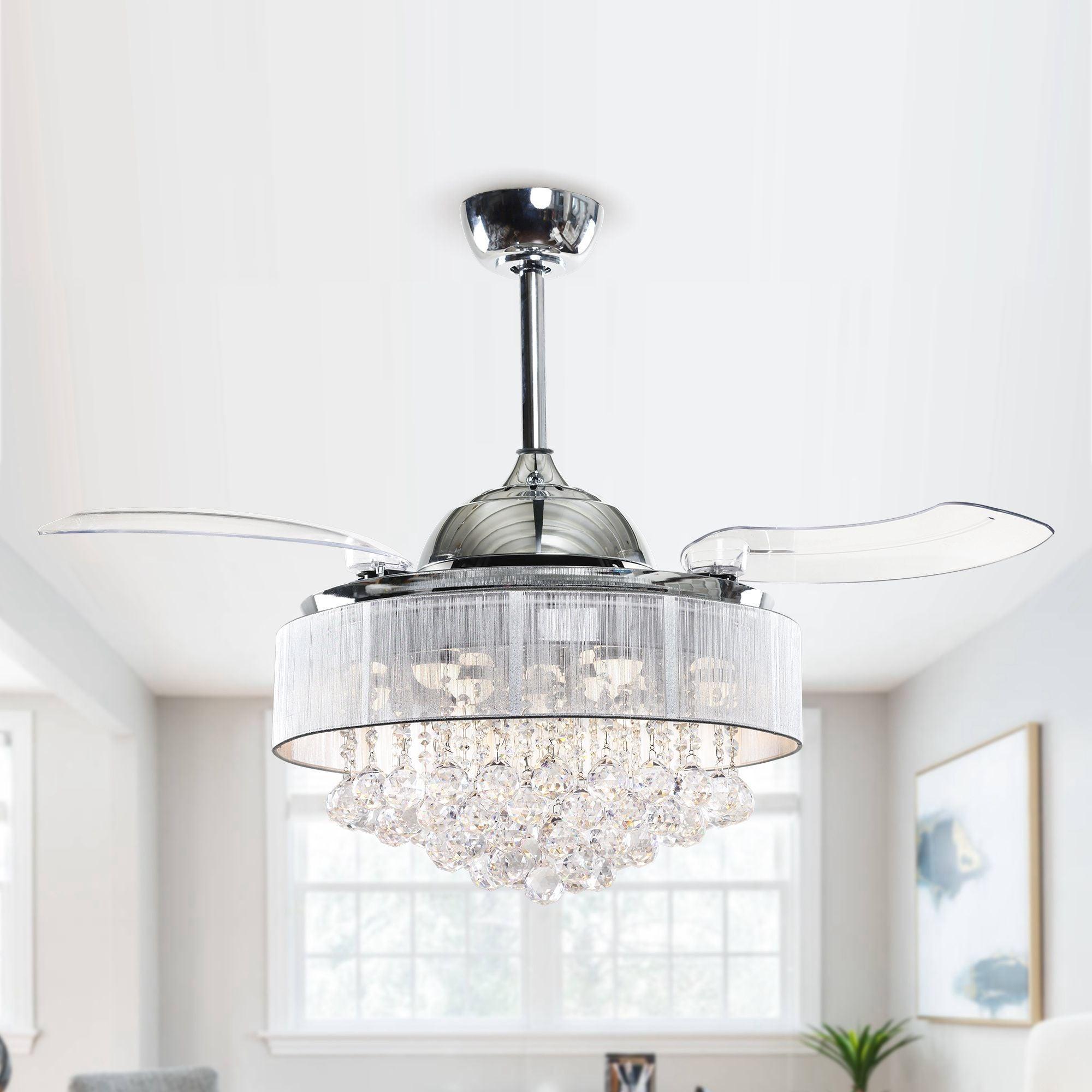 42" Broxburne Smart Fan with LED Light - ParrotUncle
