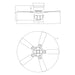 42" Traditional Flush Mount Reversible Ceiling Fan with Lighting and Remote Control - ParrotUncle
