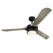 52" Aerofanture Industrial DC Motor Downrod Mount Reversible Ceiling Fan with Lighting and Remote Control - ParrotUncle