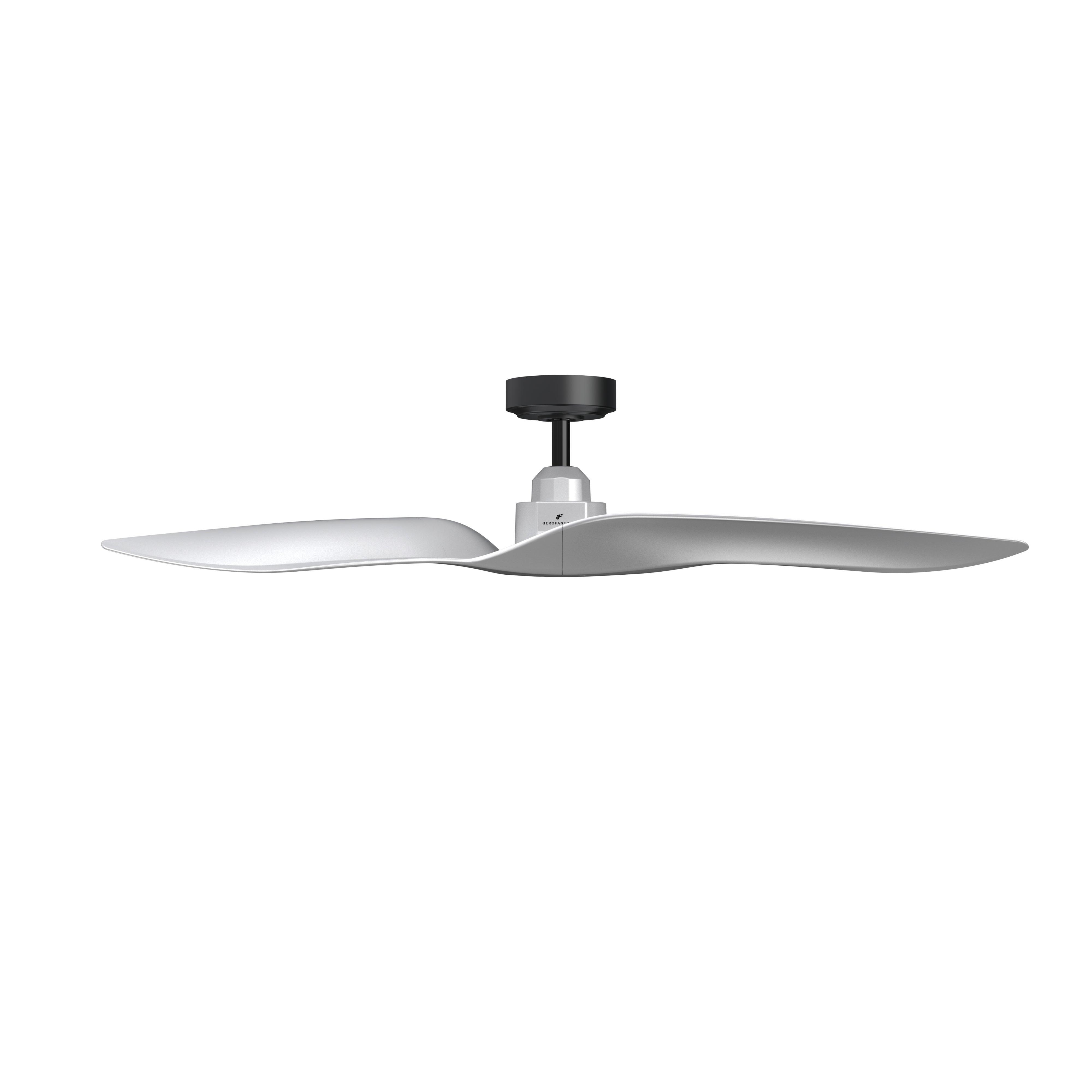 52" Punjab Industrial DC Motor Downrod Mount Reversible Ceiling Fan with Remote Control - ParrotUncle