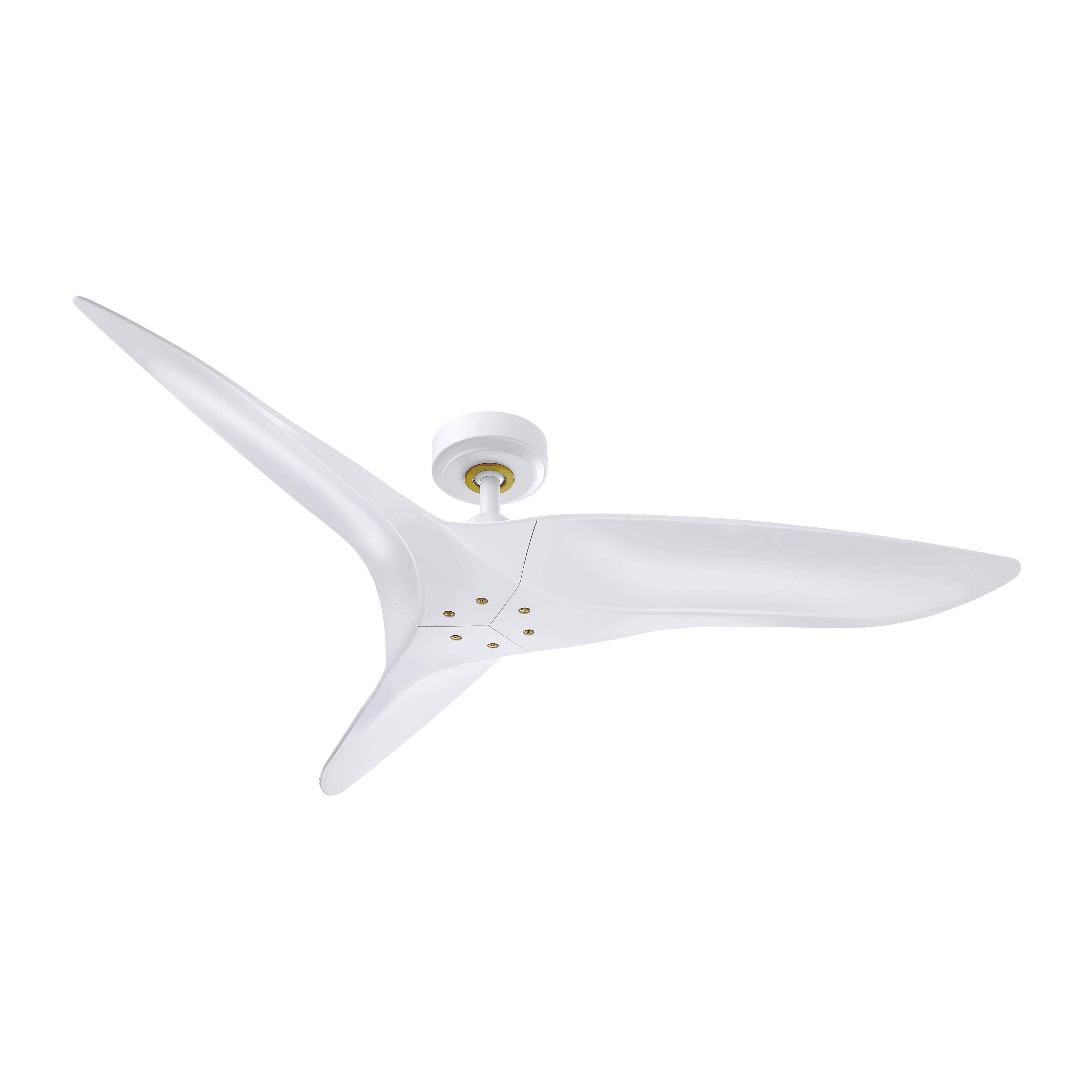52" Punjab Industrial DC Motor Downrod Mount Reversible Ceiling Fan with Remote Control - ParrotUncle