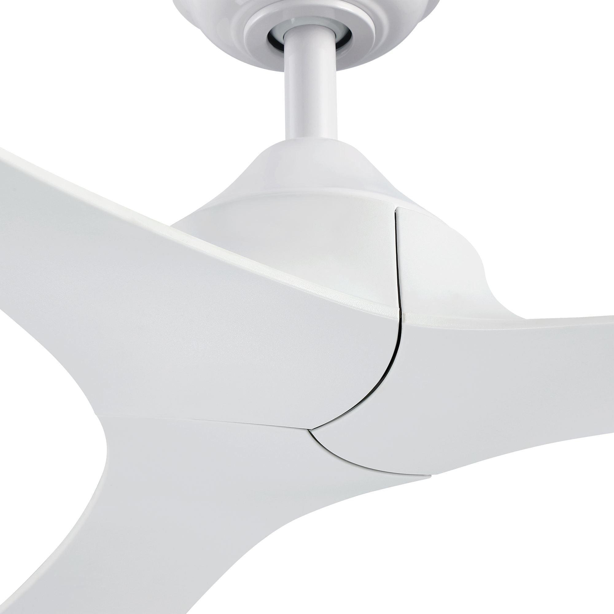 56" Modern DC Motor Downrod Mount Reversible Ceiling Fan with Remote Control - ParrotUncle