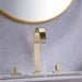 Brushed Gold 3-Hole Double Handle Bathroom Sink Faucet - ParrotUncle