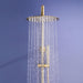Modern Wall Mounted Thermostatic Bathroom Shower Set with Handheld - ParrotUncle