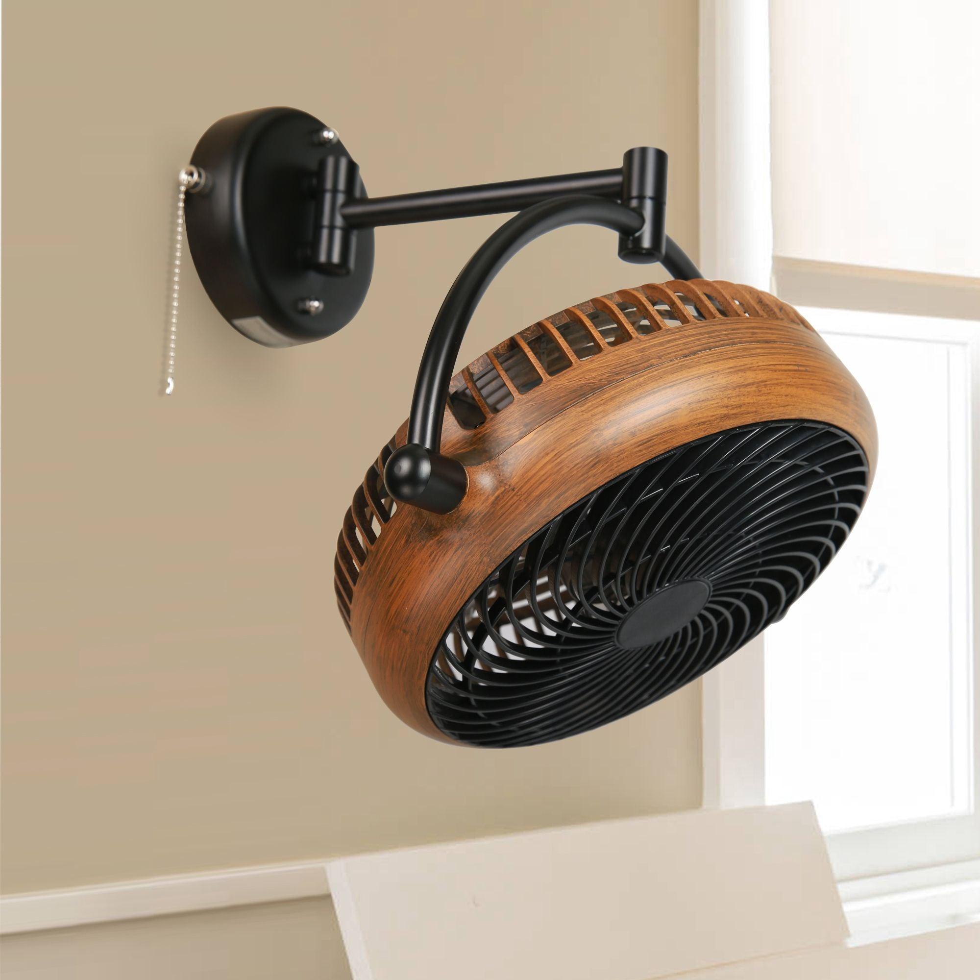 Parrot Uncle 13" Industrial Ceiling Fan with Pull Chain Electric Fans for Personal Use - ParrotUncle