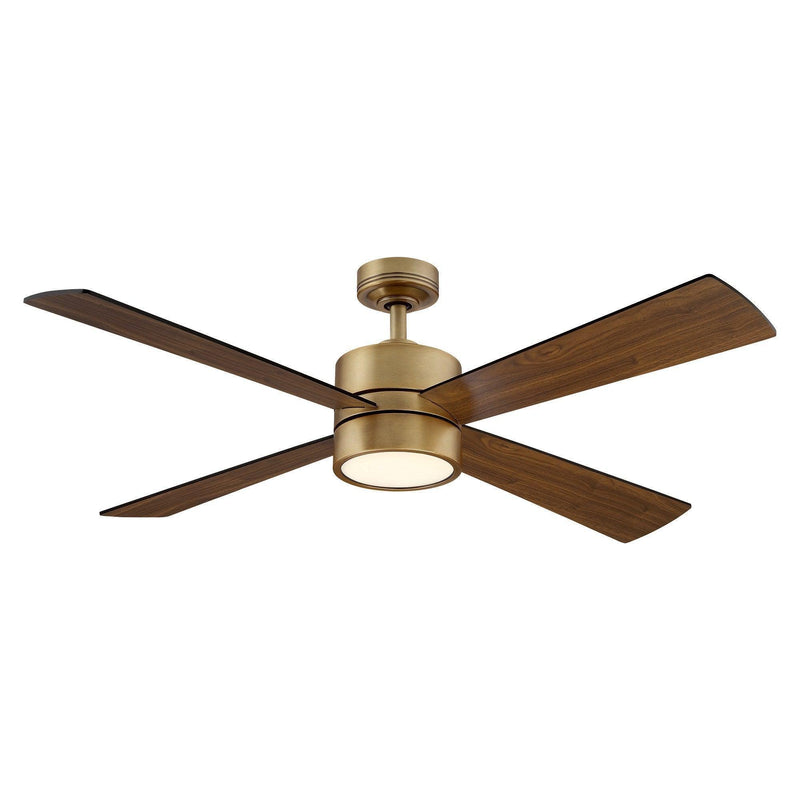 Ventilador de techo industrial Bucholz de 52" con luz LED regulable
