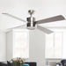 Parrot Uncle 52" Bucholz Industrial Downrod Mount Reversible Ceiling Fans with Integrated Lights and Remote Control - ParrotUncle
