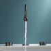 Parrot Uncle Gun Gray 2-handle Widespread WaterSense High-arc Bathroom Sink Faucet - ParrotUncle