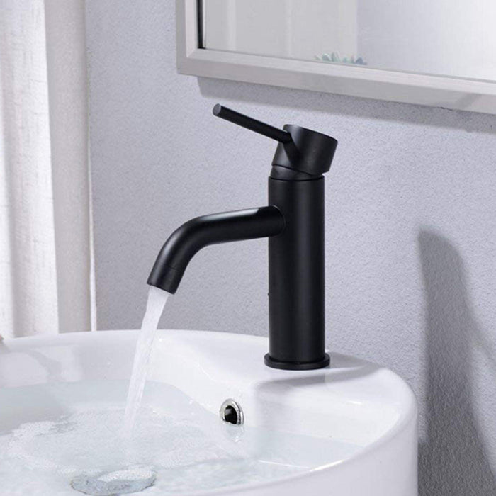 Rolla Single-Handle Single Hole Bathroom Faucet - ParrotUncle